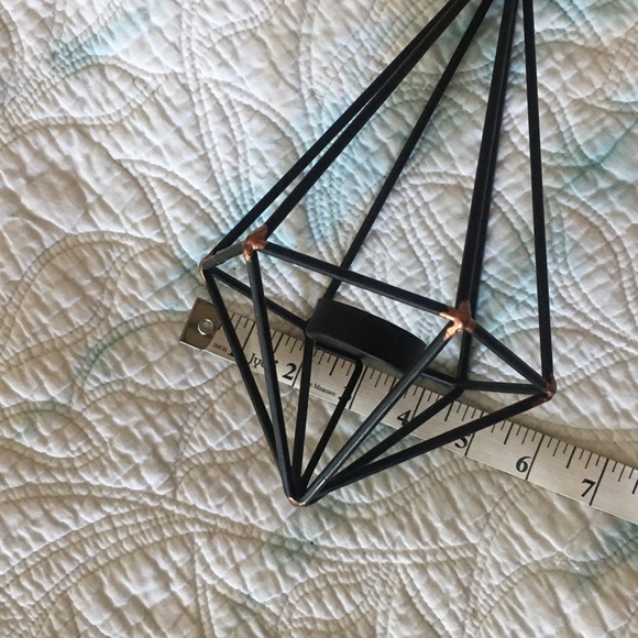 Prism Geo Votive Candle Pendant Holder Indoor out - Picture 8 of 10